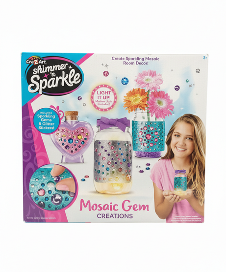 Cra-Z-Art Shimmer 'n Sparkle Mosaic Gem Creations