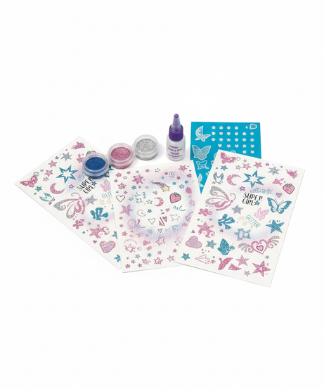Cra-Z-Art Shimmer 'n Sparkle Sparkling Glitter Tattoos & Nails