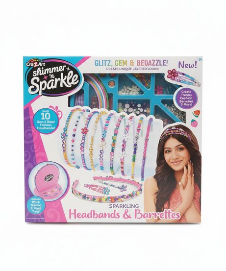 Cra-Z-Art Shimmer 'n Sparkle Sparkling Headbands & Barrettes