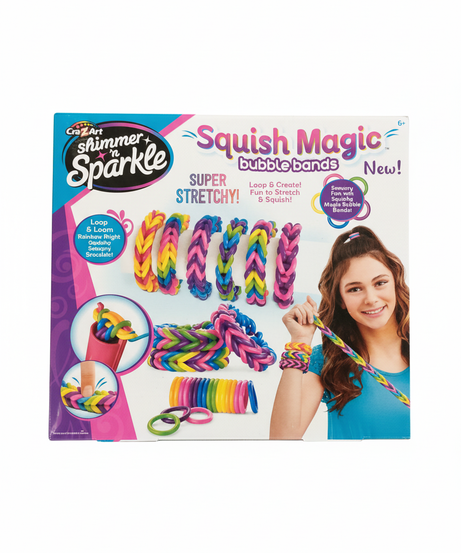 Cra-Z-Art Shimmer 'n Sparkle Squish Magic Bubble Bands