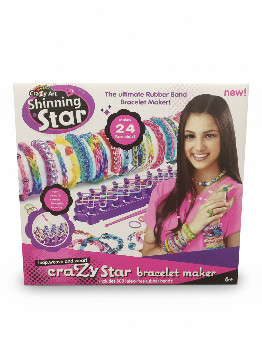 Crazy Art Shinning Star Bracelet Maker