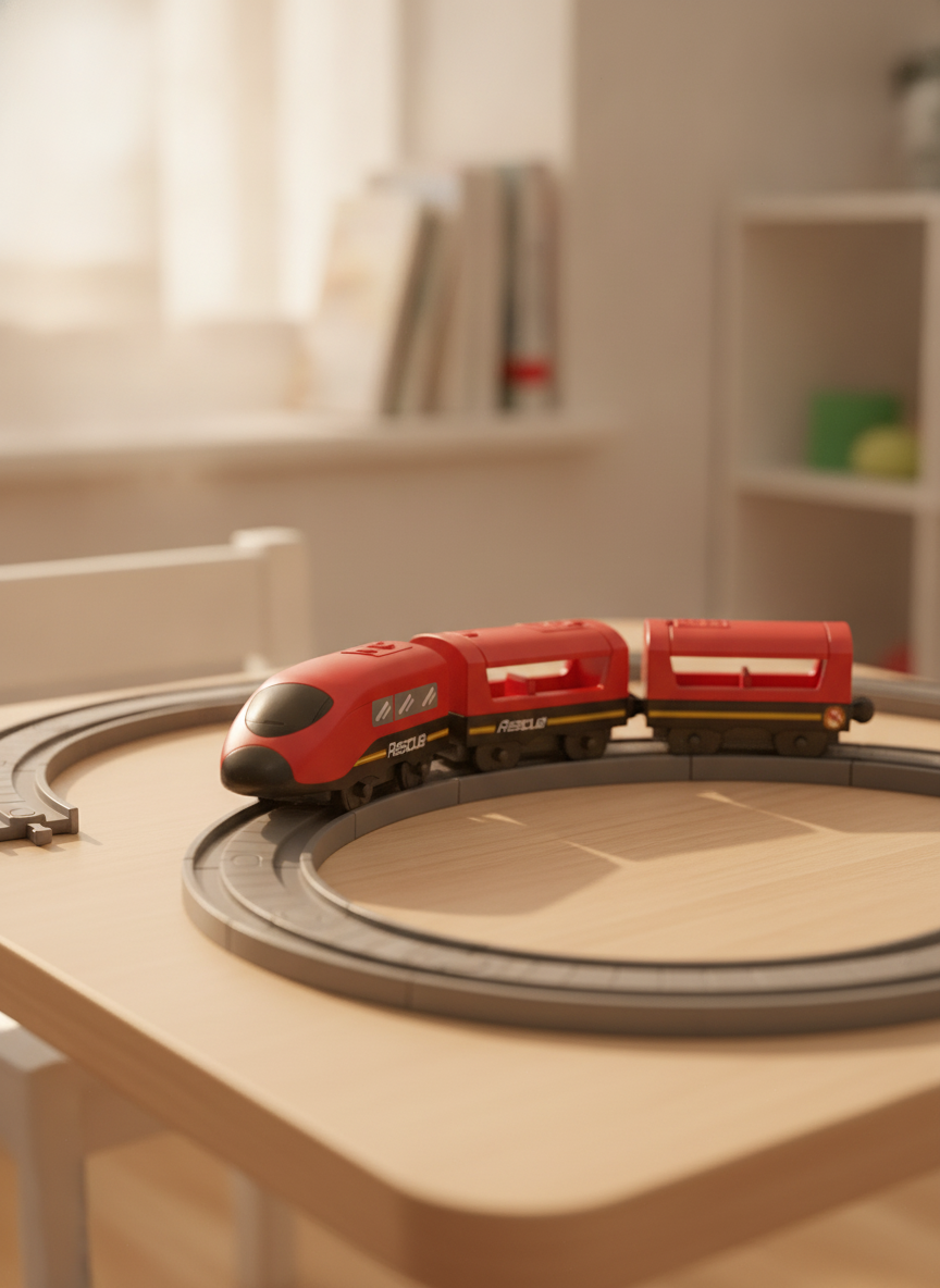 Creator DIY Track Fire Rescue Train