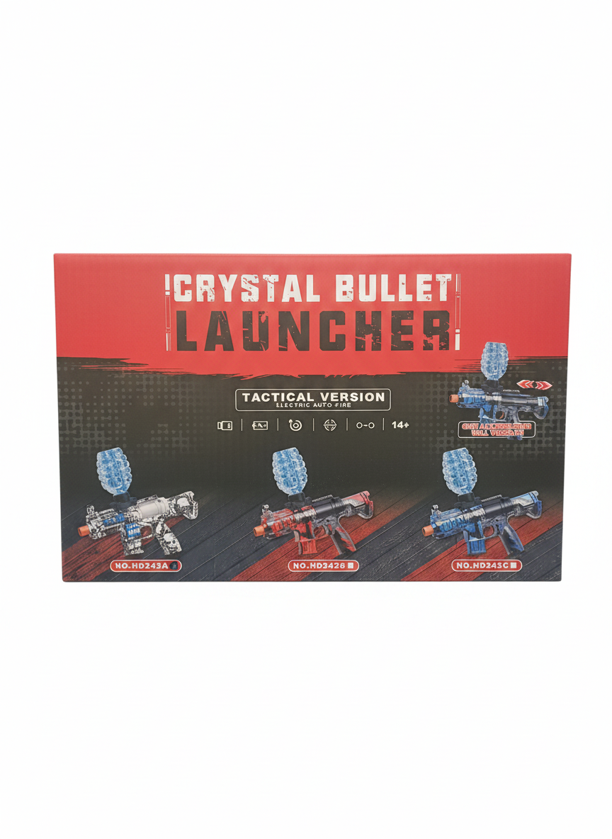 Crystal Bullet Launcher - Tactical Electric Auto-Fire Version Orbeez Guns