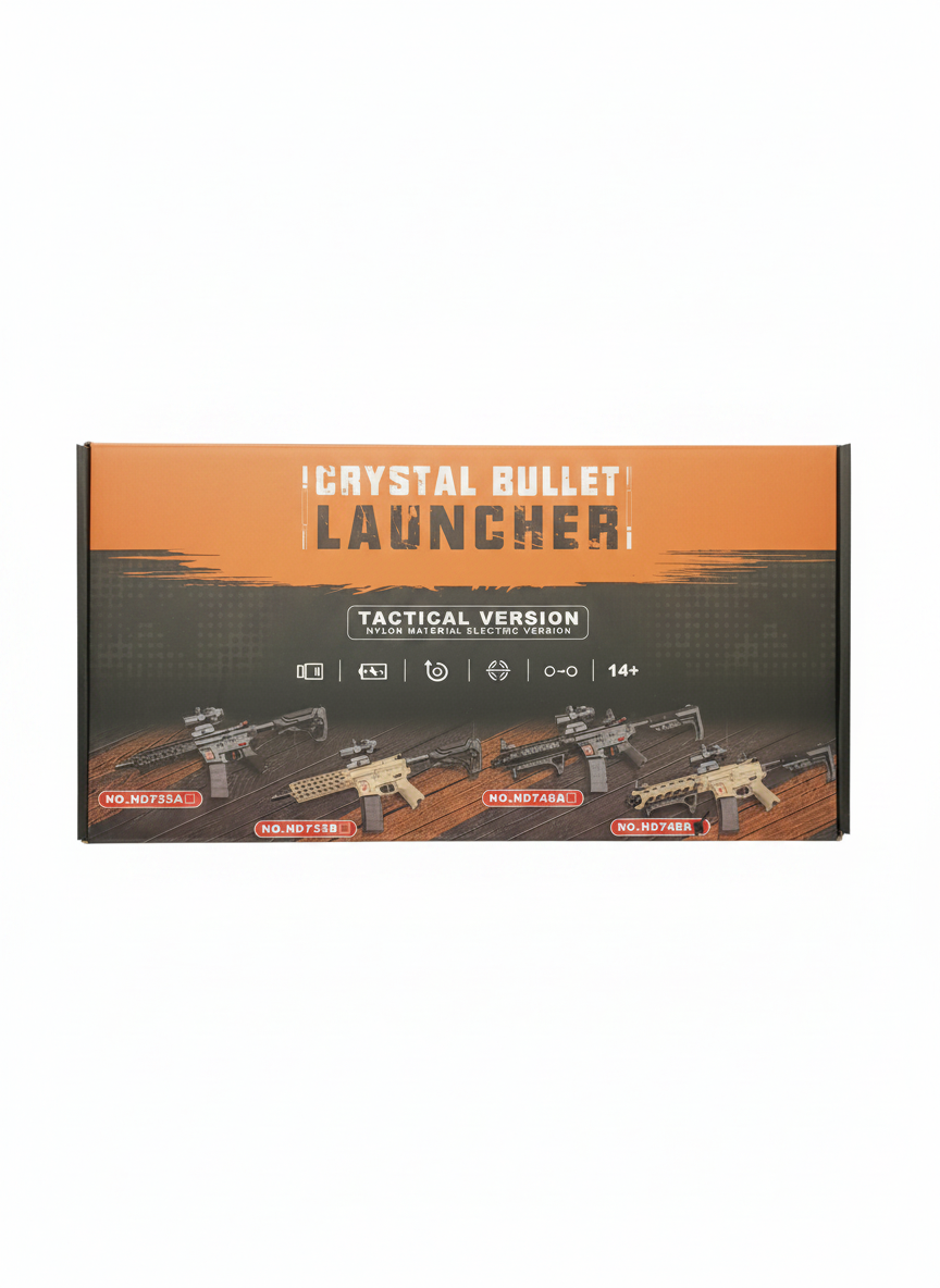 Crystal Bullet Launcher Tactical Version Nylon Material Electric Version Orbeez Guns
