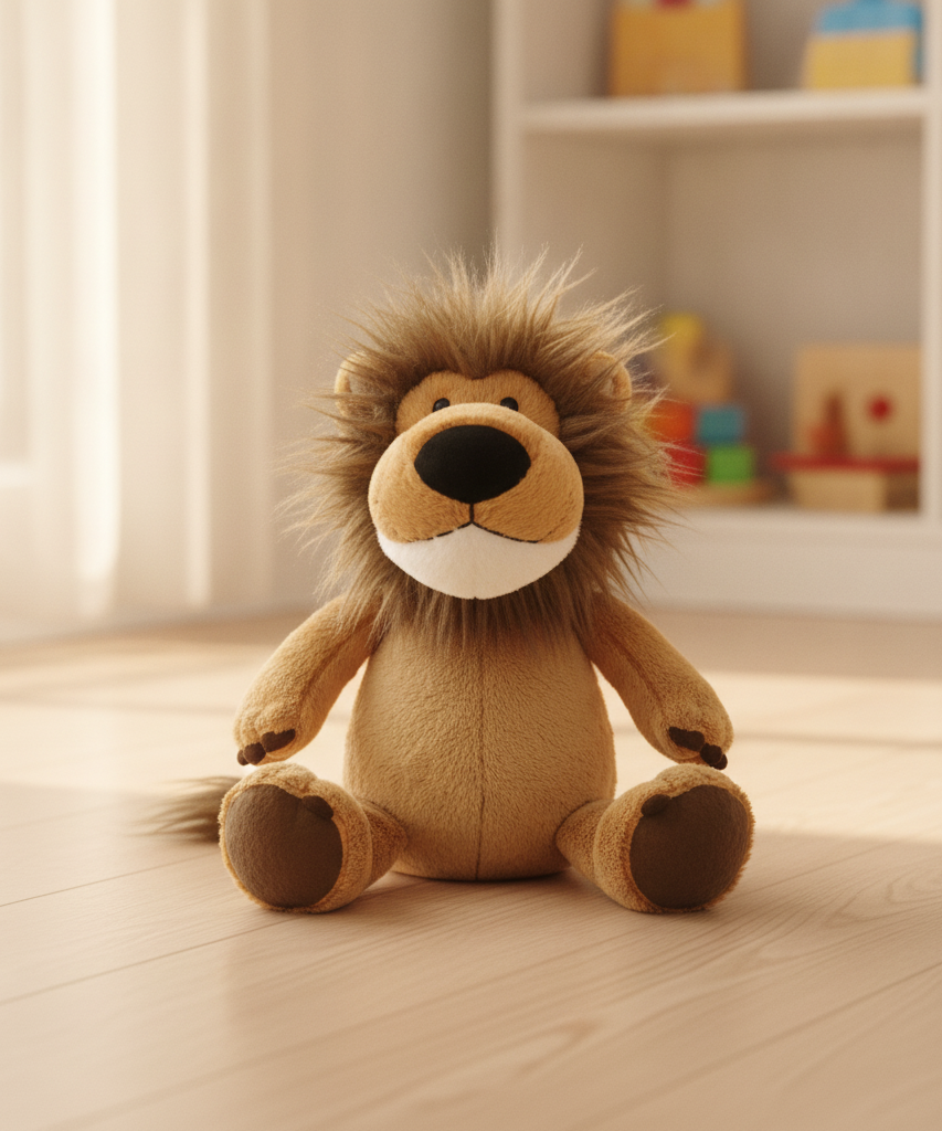Cuddly Plush Lion Stuffed Animal