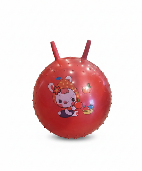 Cute Bunny Red Hopping Ball ( 45 cm )