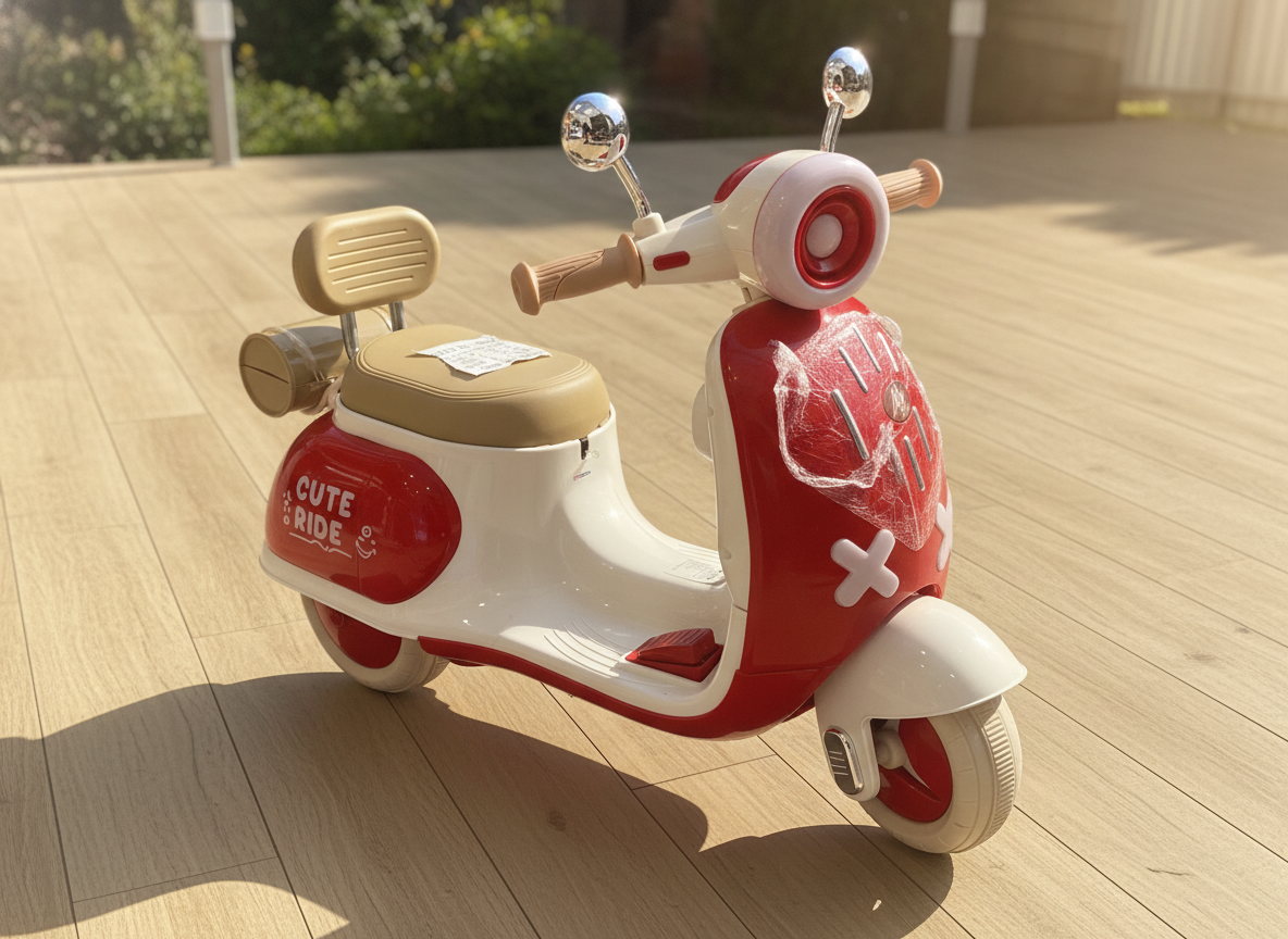 Cute Ride Electric Scooter Toy