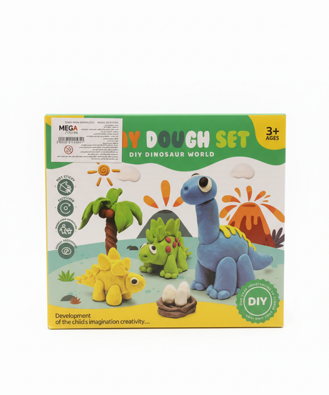 DIY DOUGH SET DIY DINOSAUR WORLD