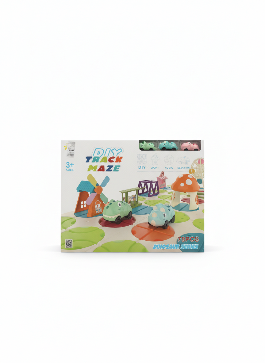 DIY Track Maze Dinosaur Series