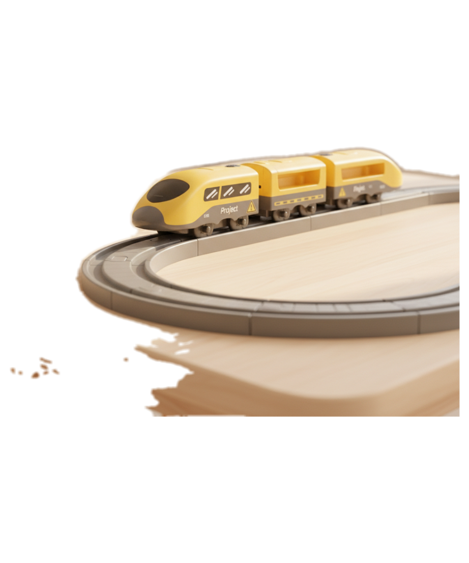 DIY TRACK ENGINEERING TRAIN