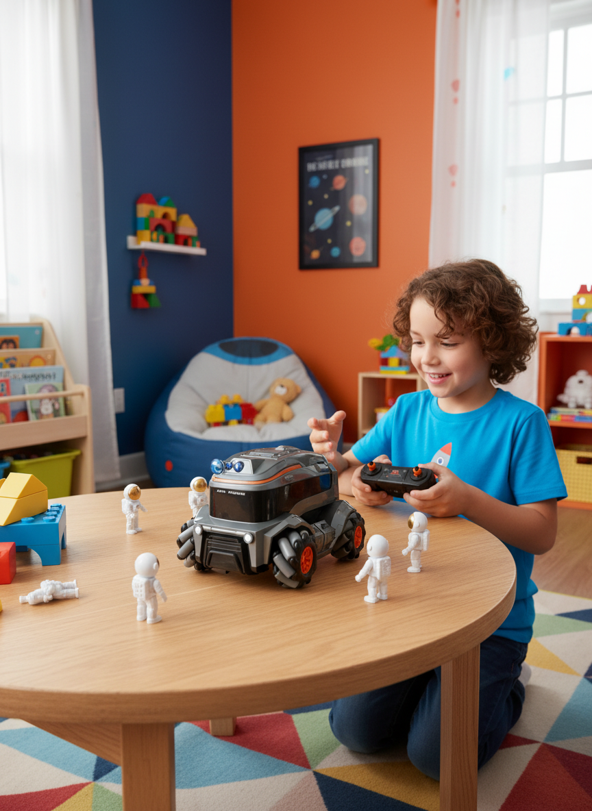 DR HENG R/C Wireless Lunar Explorer