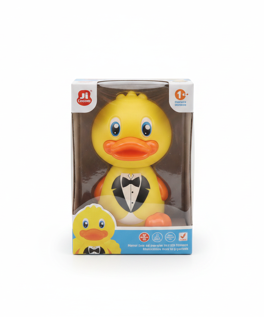 Dapper Yellow Duck Toy