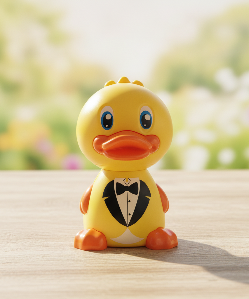 Dapper Yellow Duck Toy