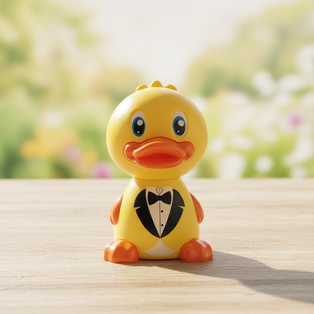 Dapper Yellow Duck Toy
