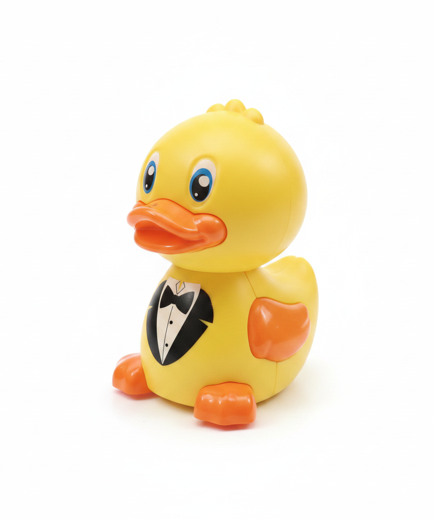 Dapper Yellow Duck Toy