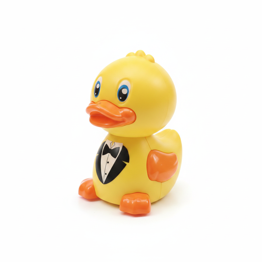 Dapper Yellow Duck Toy