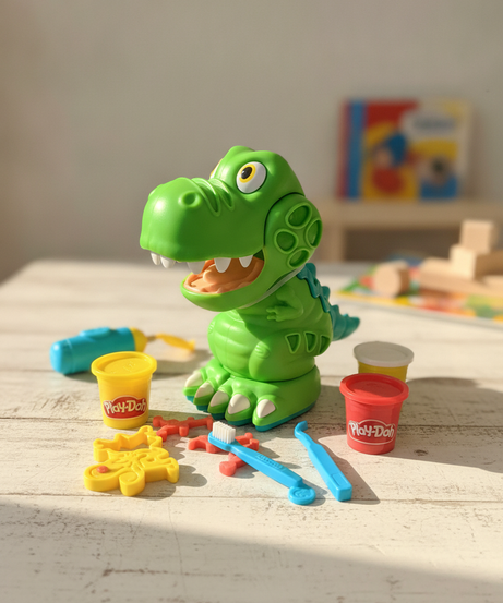 Dentist Dino Dough Set