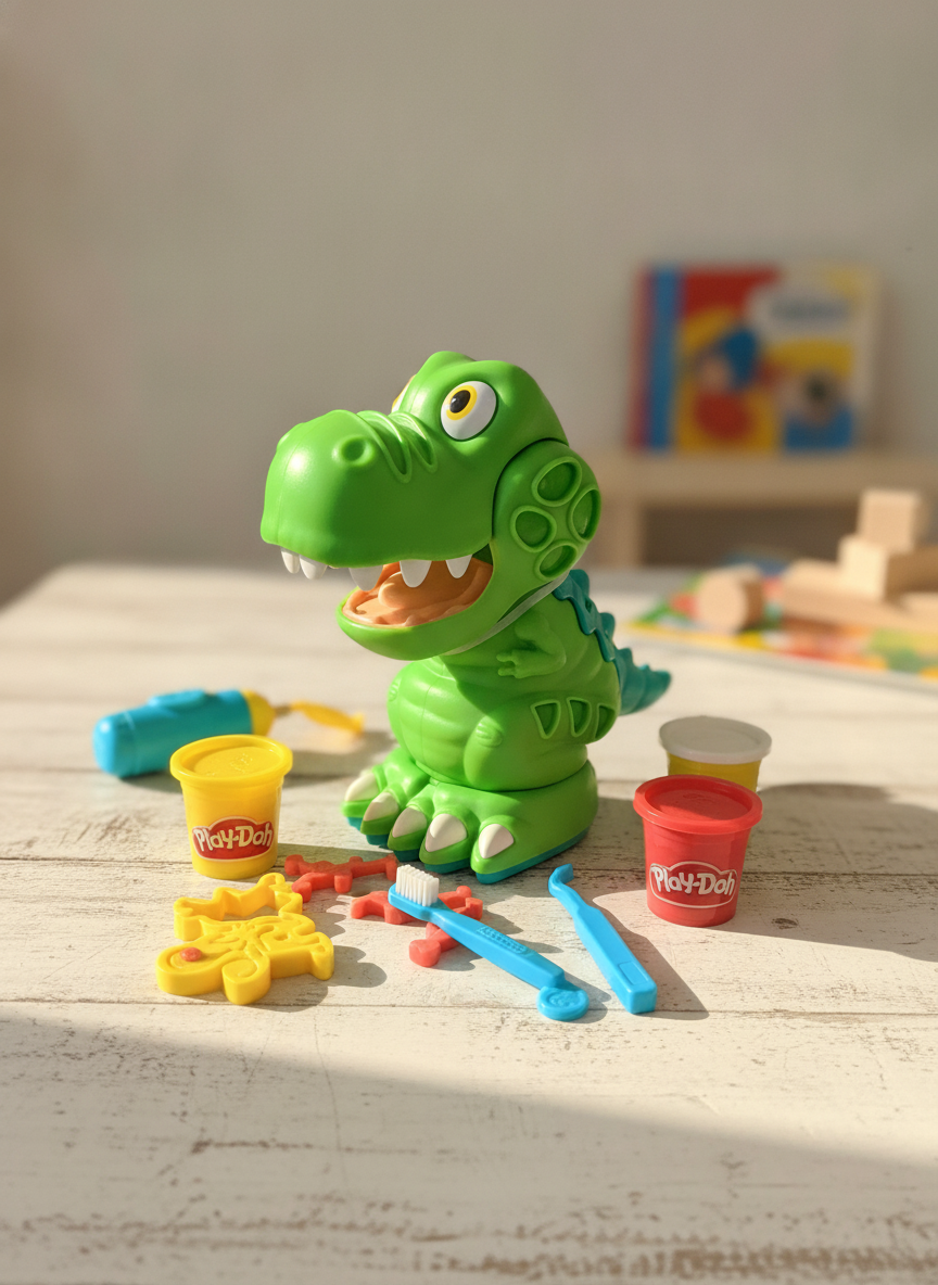 Dentist Dino Dough Set