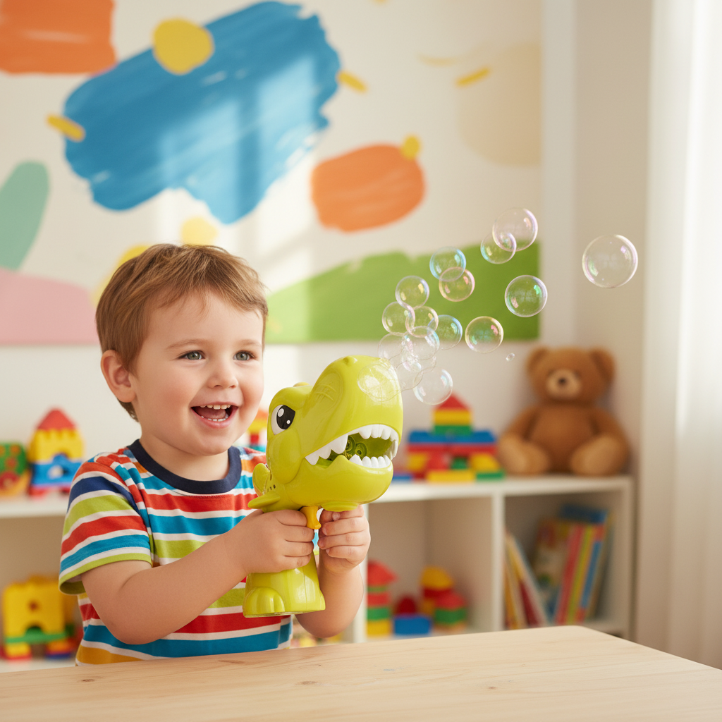 Dinosaur Bubble Gun