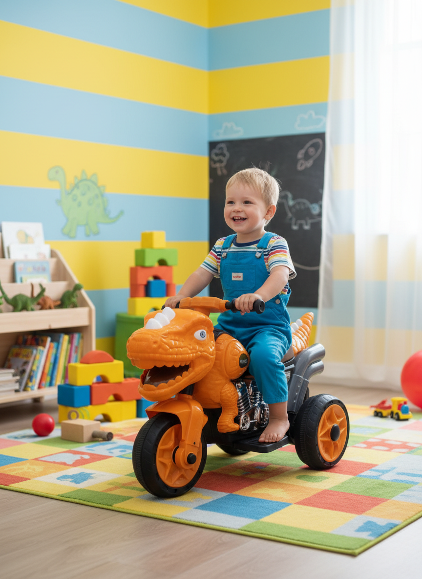 Dinosaur Ride-On Electric Trike