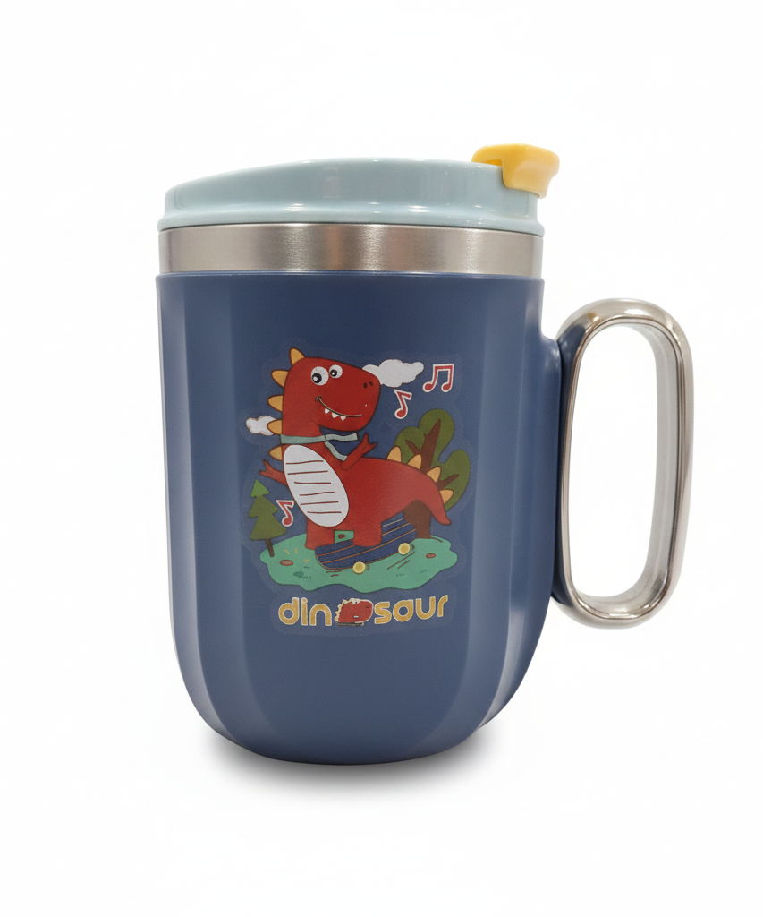 Dinosaur Themed Kids Insulated Mug