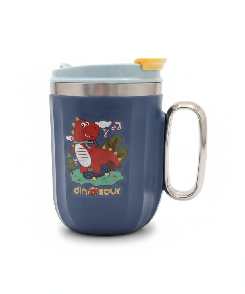 Dinosaur Themed Kids Insulated Mug