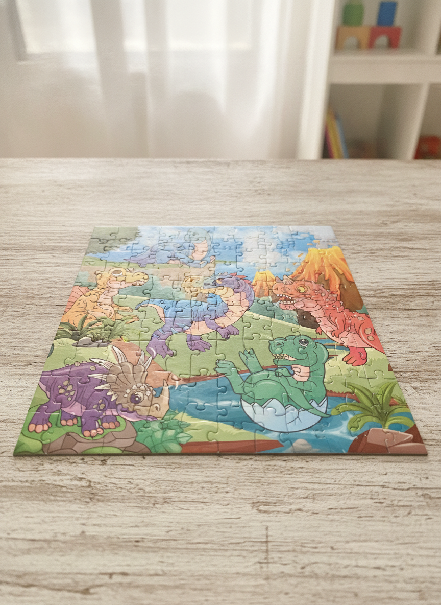 Dinosaur World Jigsaw Puzzle