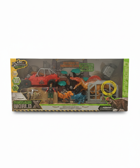 Dinosaur World X: Plan of Catching Dinosaurs Play Set