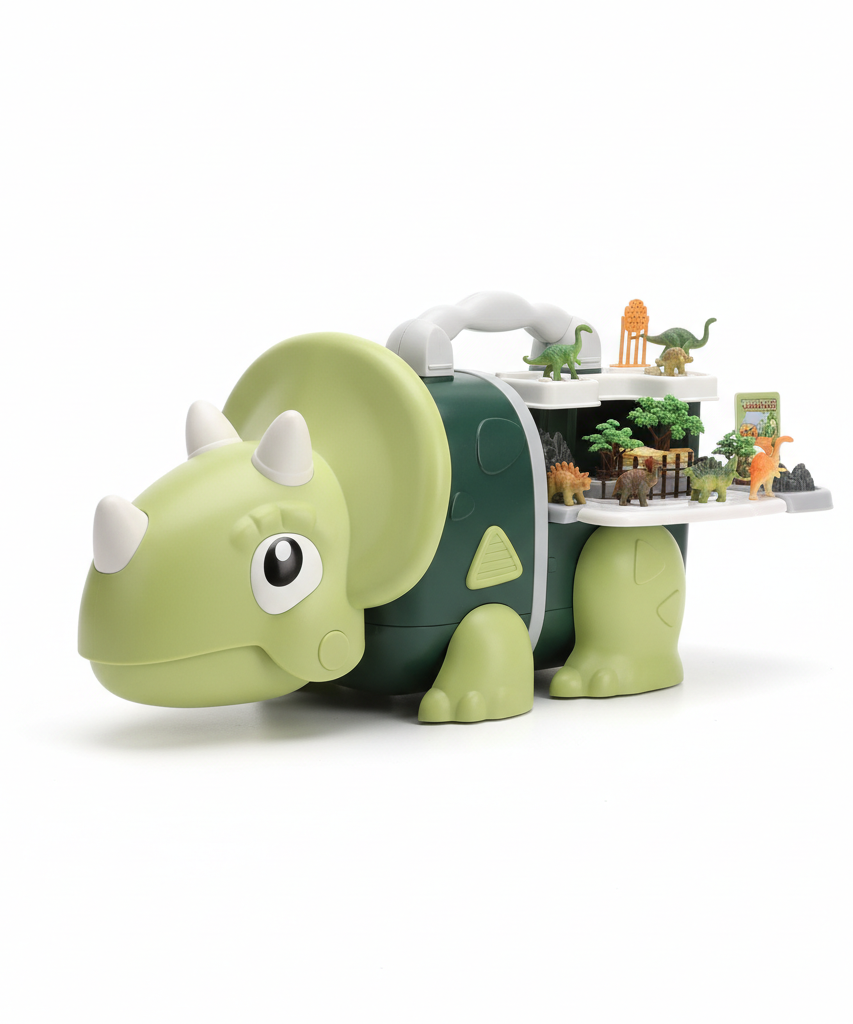Dinosaurs Play House Triceratops Playset
