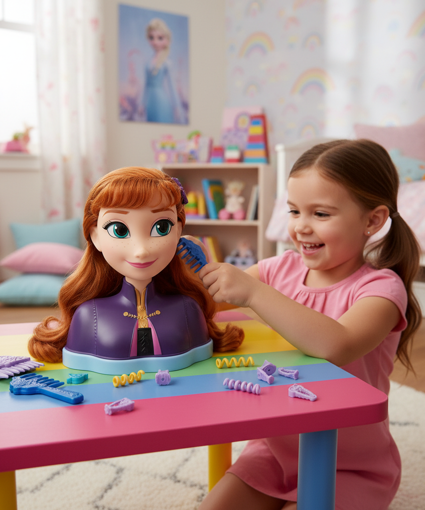 Disney Frozen Anna Styling Head
