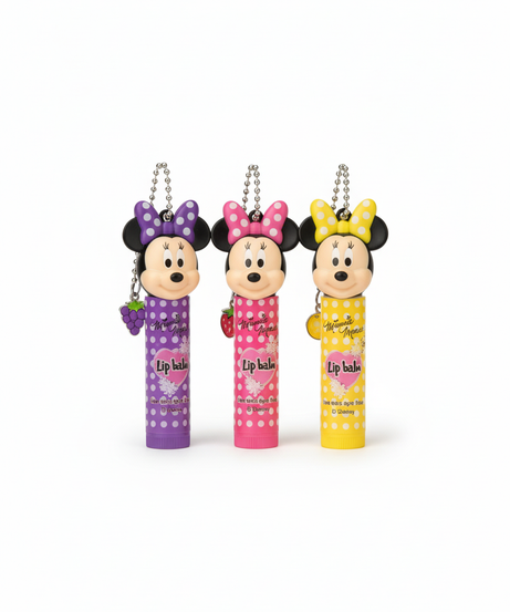 Disney Minnie Mouse 3 Pcs High Moisturizing Lip Balm Set