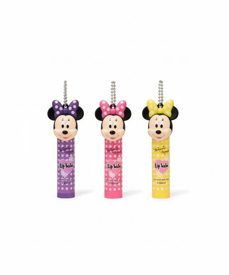 Disney Minnie Mouse 3 Pcs High Moisturizing Lip Balm Set