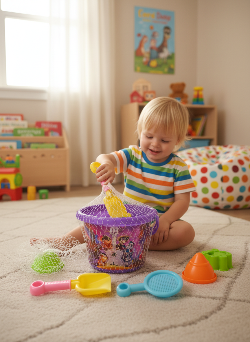 Disney Pixar Coco Themed Beach Bucket & Sand Toy Set