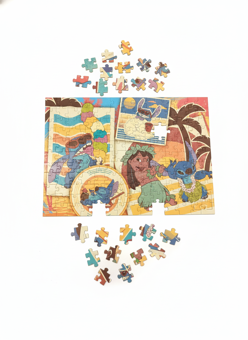 Disney Stitch Trefl Puzzle 200 Pieces