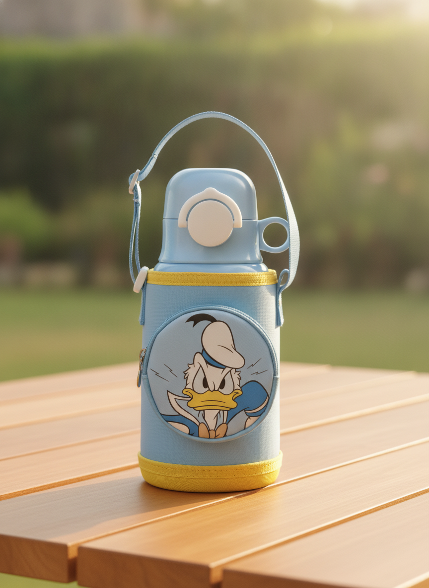 Disney Donald Duck Character Thermos & Cup Gift Set
