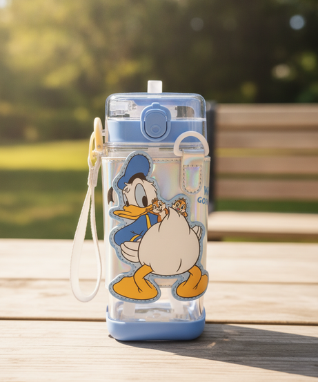 Disney Donald Duck & Friends Holographic Water Bottle