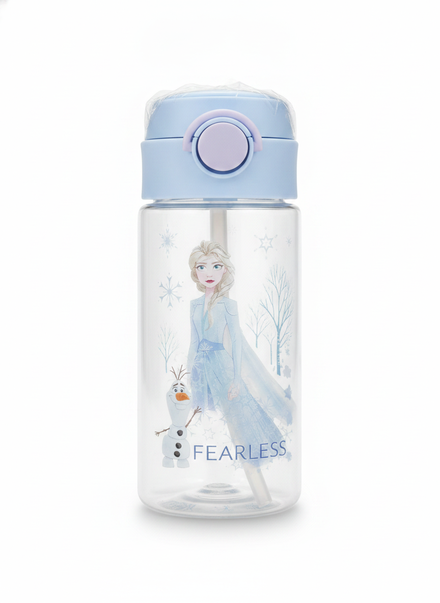 Disney Frozen Elsa & Olaf Fearless Straw Water Bottle