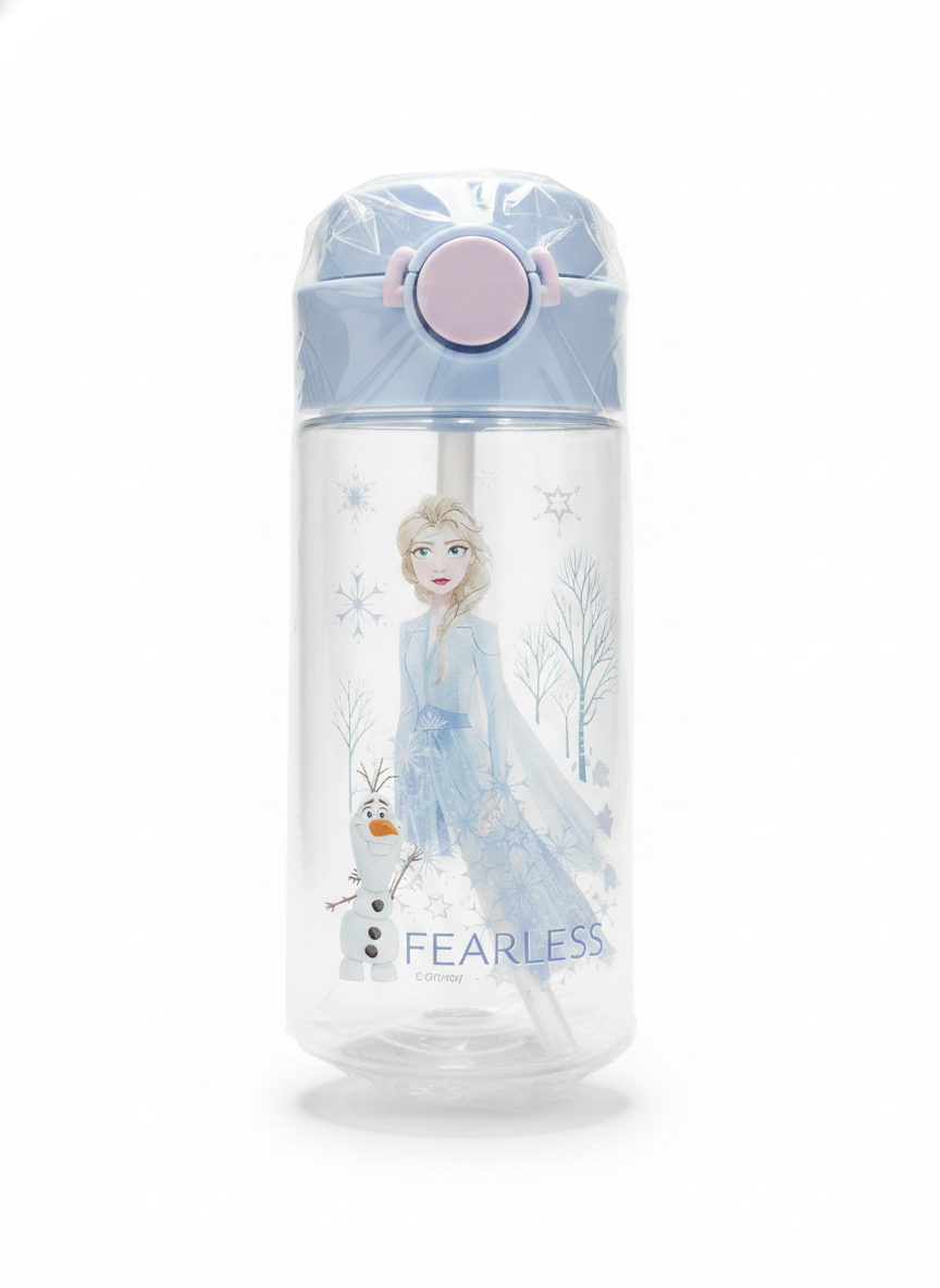 Disney Frozen Elsa & Olaf Fearless Straw Water Bottle