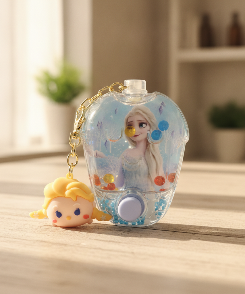Disney Frozen Series Hangable Mini Water Dispenser Keychain