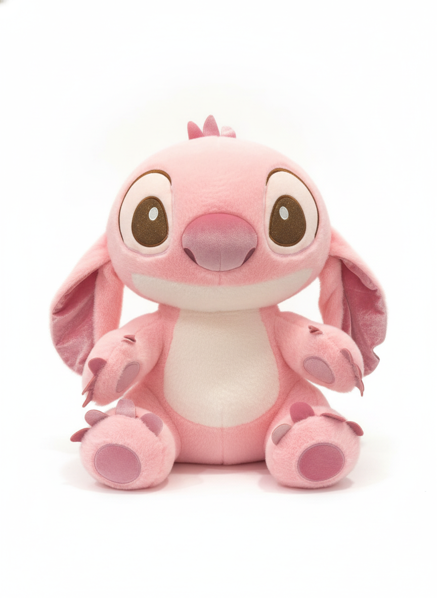 Disney Lilo & Stitch Angel Large Pink Plush Toy