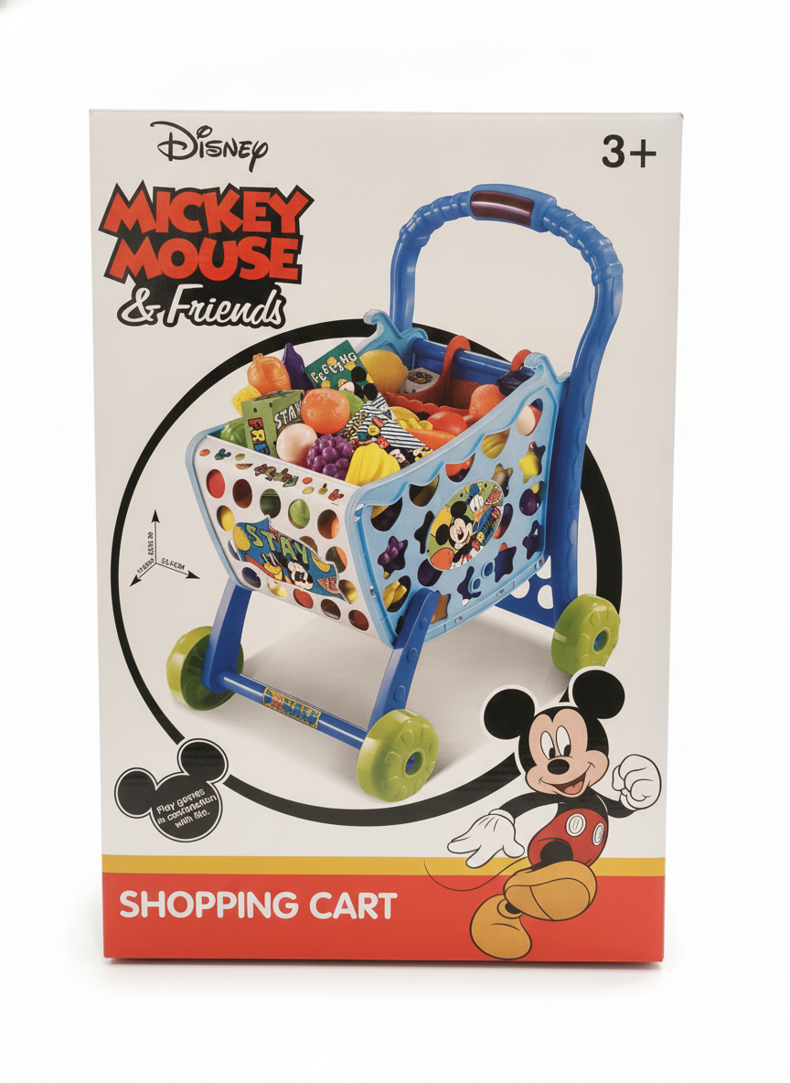 Disney Mickey Mouse & Friends Shopping Cart