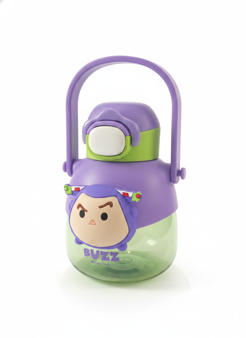 Disney Pixar Buzz Lightyear Character Water Bottle
