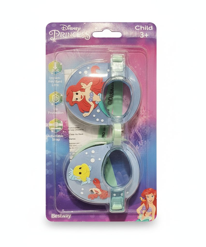 Disney Princess Ariel Child Swim Goggles by Bestway