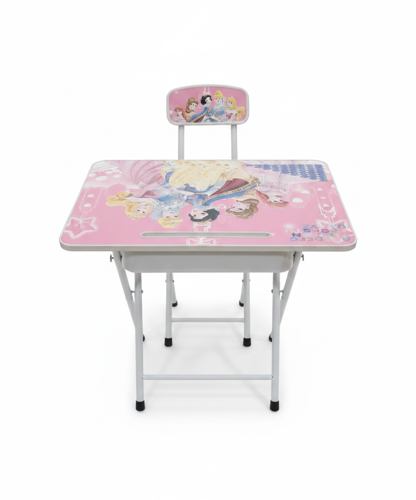Disney Princess Kids' Study Desk and Chair Set