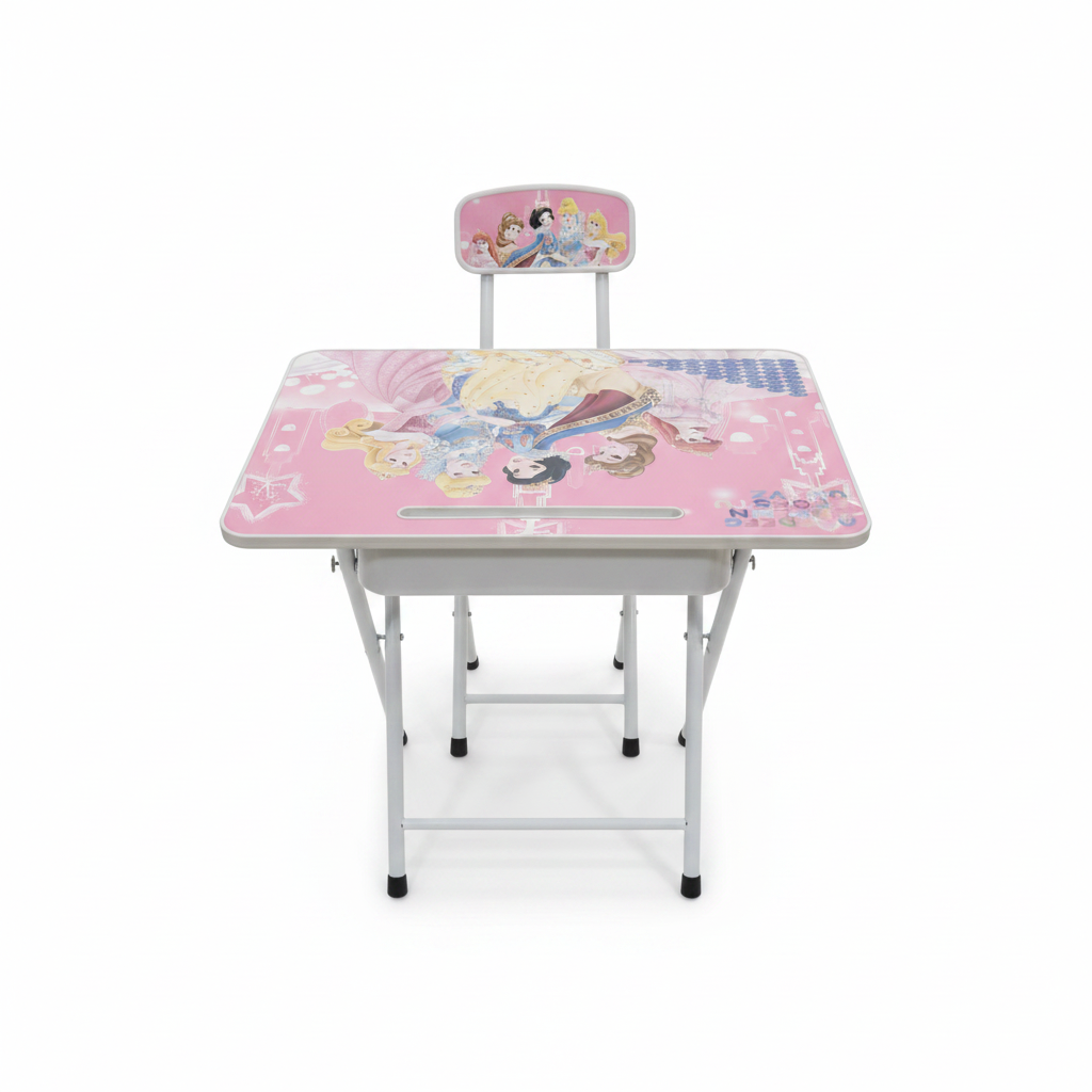 Disney Princess Kids' Study Desk and Chair Set