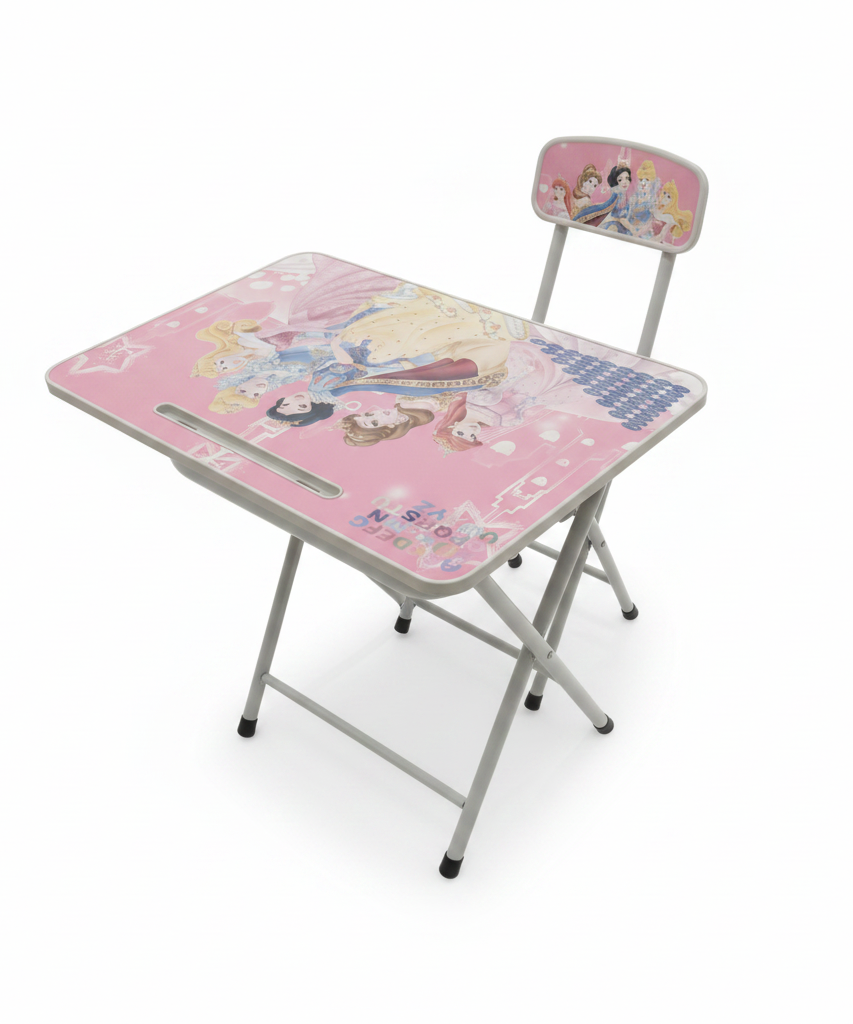 Disney Princess Kids' Study Desk and Chair Set