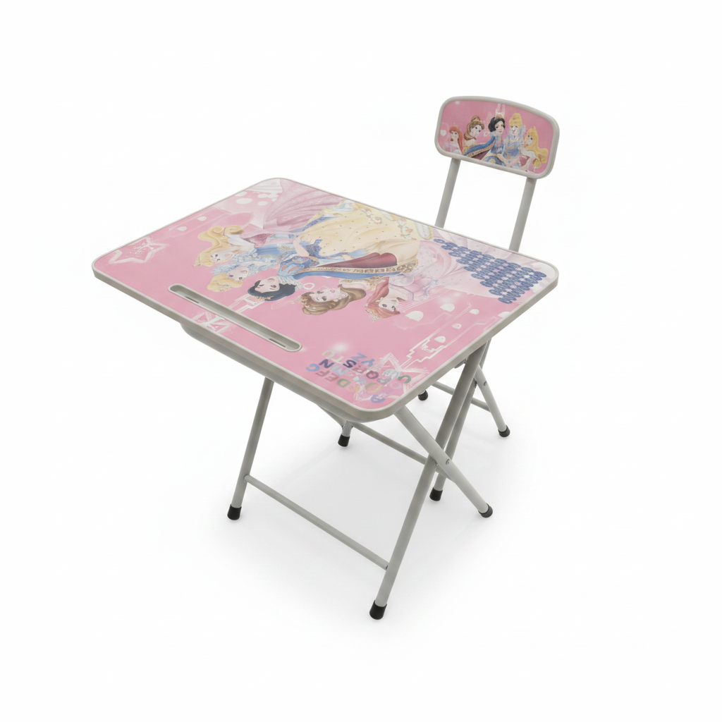 Disney Princess Kids' Study Desk and Chair Set