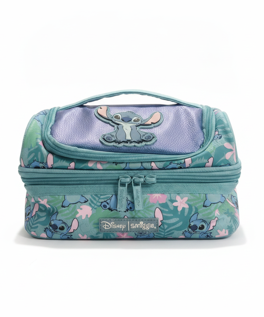 Disney Smiggle Stitch Double Decker Lunchbox