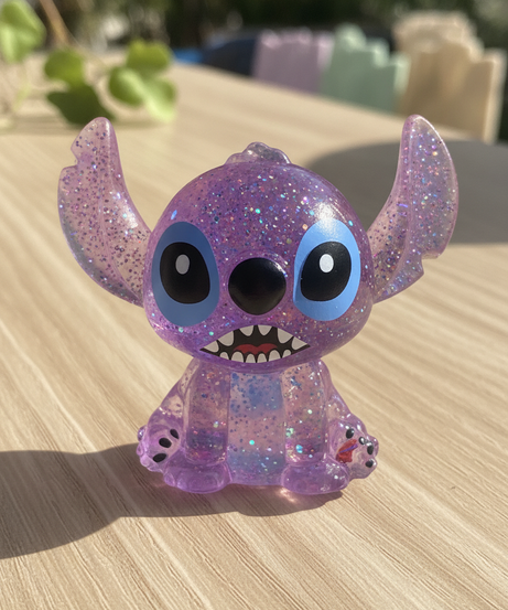 Disney Stitch Glitter Collectible Figure
