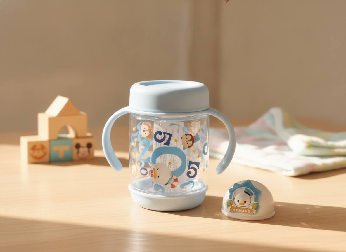 Disney Tsum Tsum Character Sippy Cup & Bottle Set